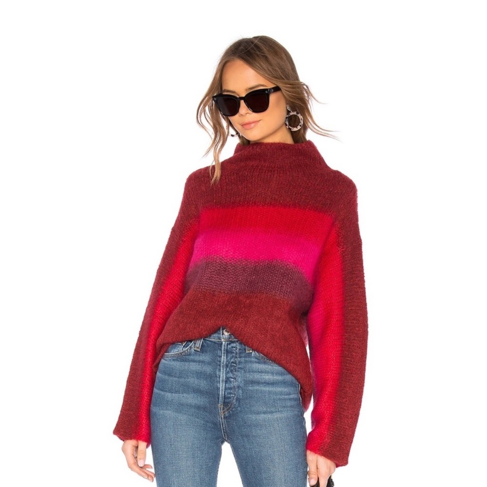 β¨π Host Pick! Rag & Bone, Alpaca Mohair and Wool Blend Oversized Sweater - Picture 1 of 9